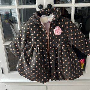 Baby girl jacket. Brand new size 24 months